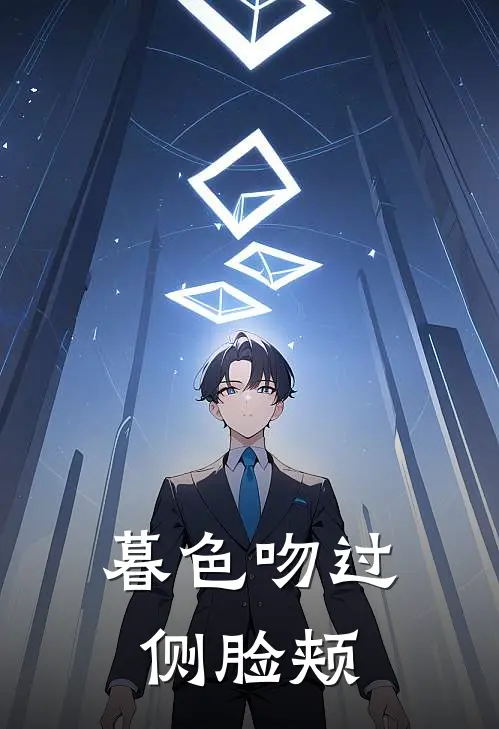 暮色吻过侧脸颊